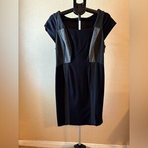 NWOT Black and Gray shiff dress 👗